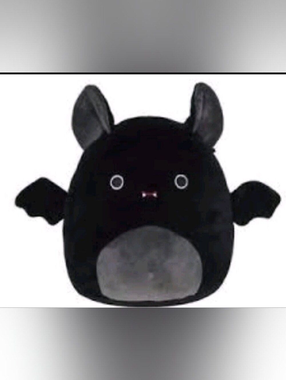Squishmallow Rare Emily the Black Bat 8" Halloween Black